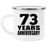 73rd Anniversary 73 Years - 12oz Camping Mug
