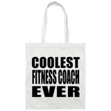 Coolest Fitness Coach Ever - Tote Bag White