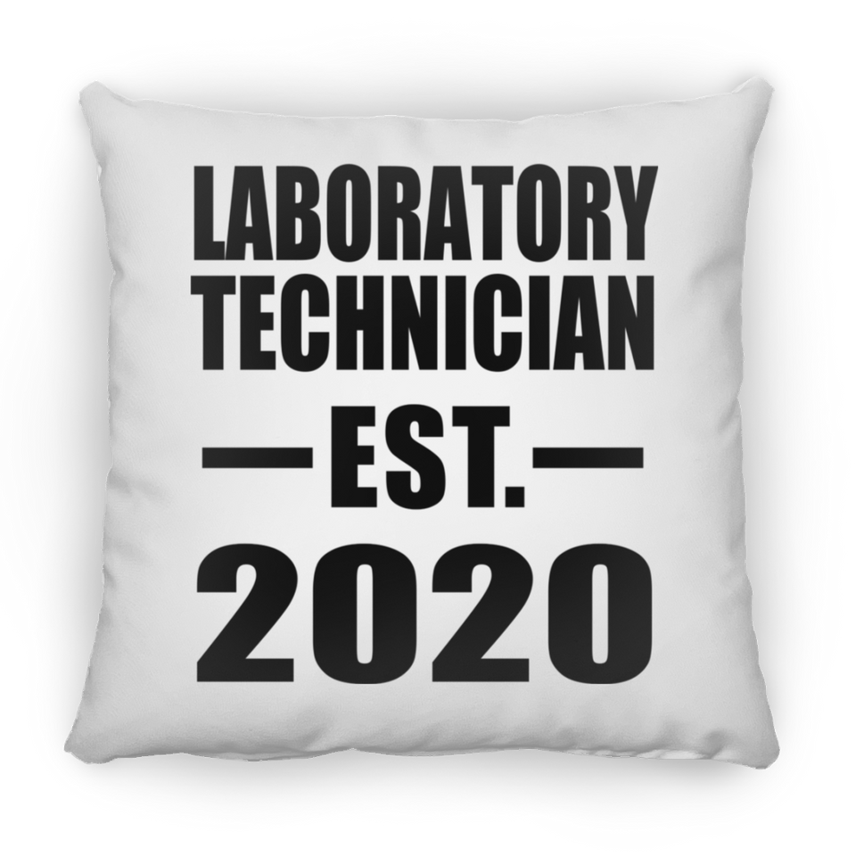 Laboratory Technician Established EST. 2020 - Throw Pillow