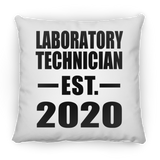 Laboratory Technician Established EST. 2020 - Throw Pillow