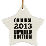 11th Birthday Original 2013 Limited Edition - Star Ornament