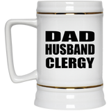 Dad Husband Clergy - Beer Stein
