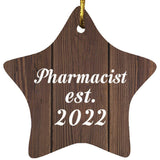 Pharmacist Established Est. 2022 - Star Ornament D
