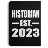 Historian Established EST. 2023 - Canvas Portrait