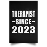Therapist Since 2023 - Poster Portrait