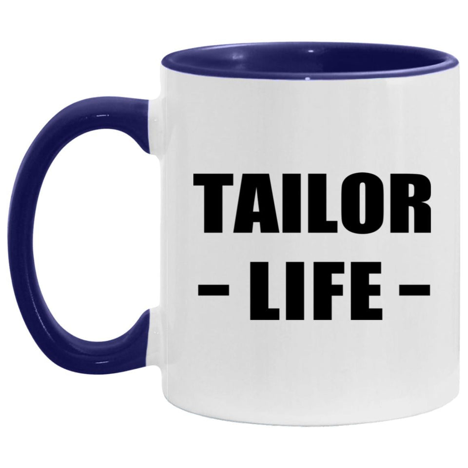 Tailor Life - 11oz Accent Mug Purple