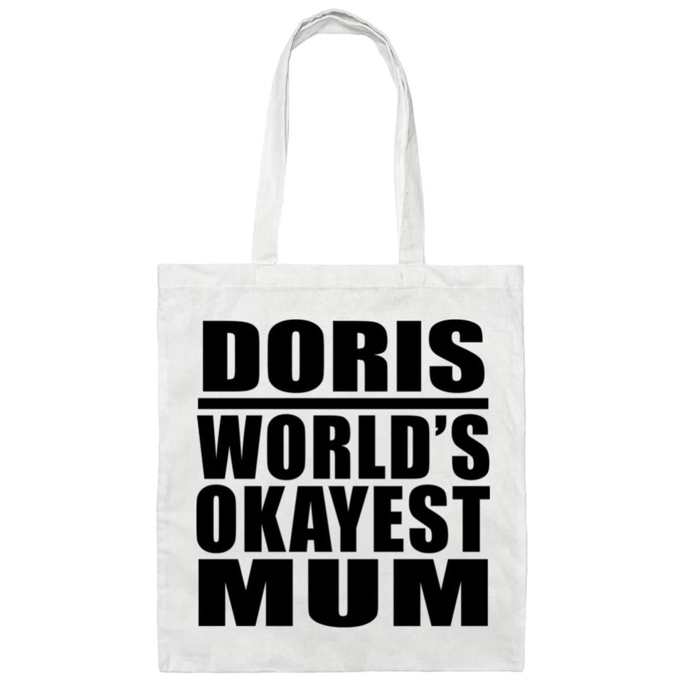 Doris World's Okayest Mum - Tote Bag White