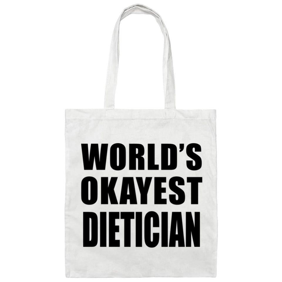 World's Okayest Dietician - Tote Bag White