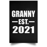 Granny Established EST. 2021 - Poster Portrait