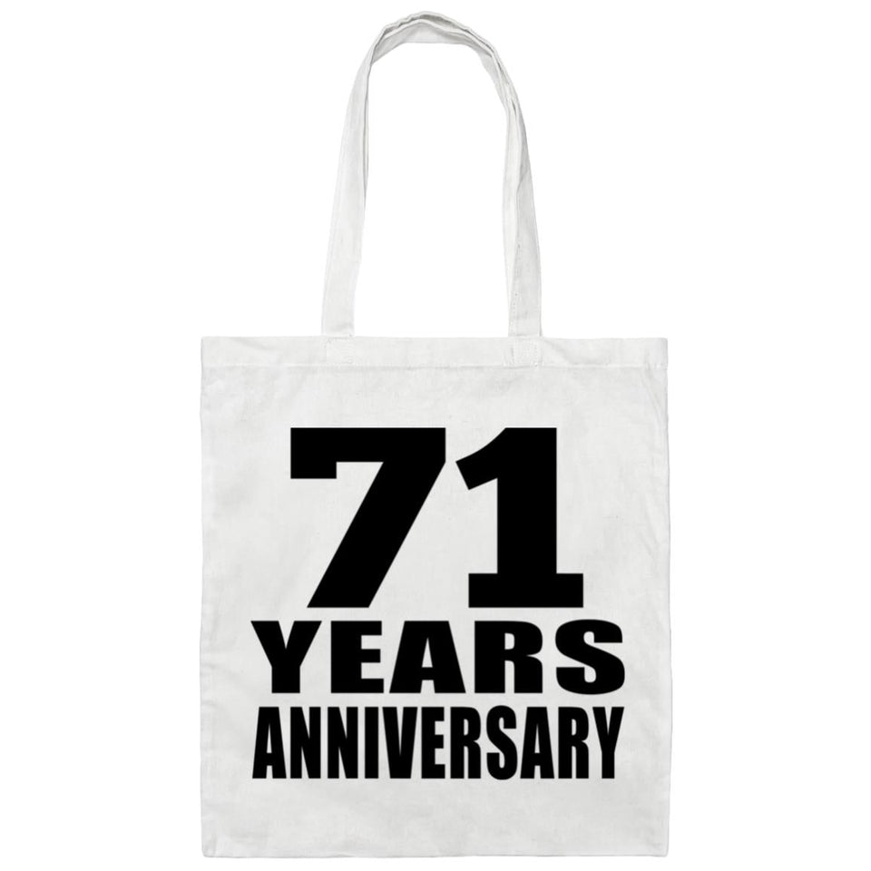 71st Anniversary 71 Years - Tote Bag White