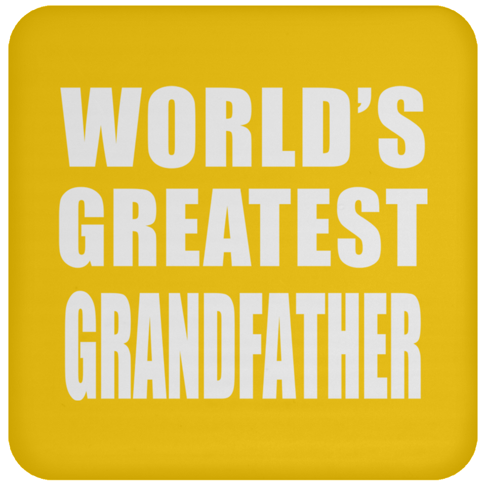 World's Greatest Grandfather - Drink Coaster