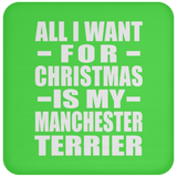 All I Want For Christmas Is My Manchester Terrier - Coaster