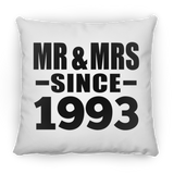 31st Anniversary Mr & Mrs Since 1993 - Throw Pillow