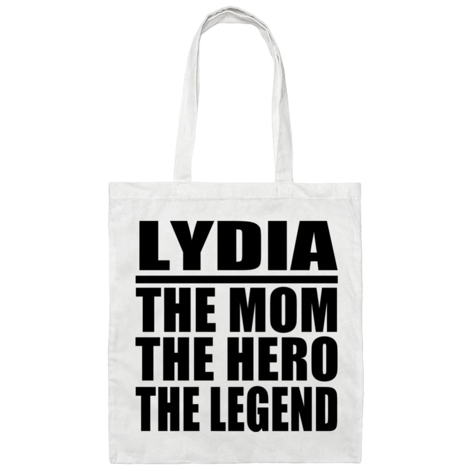 Lydia The Mom The Hero The Legend - Tote Bag White
