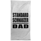 Standard Schnauzer Dad - Hand Towel