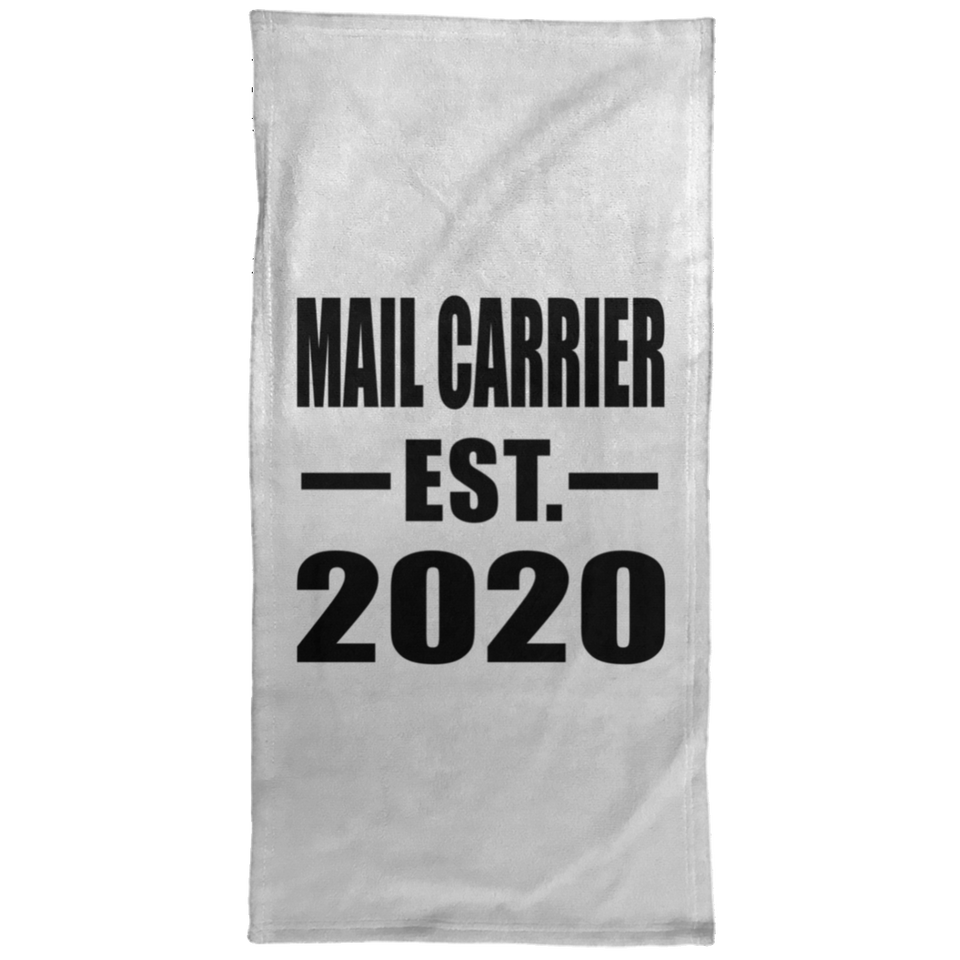 Mail Carrier Established EST. 2020 - Hand Towel