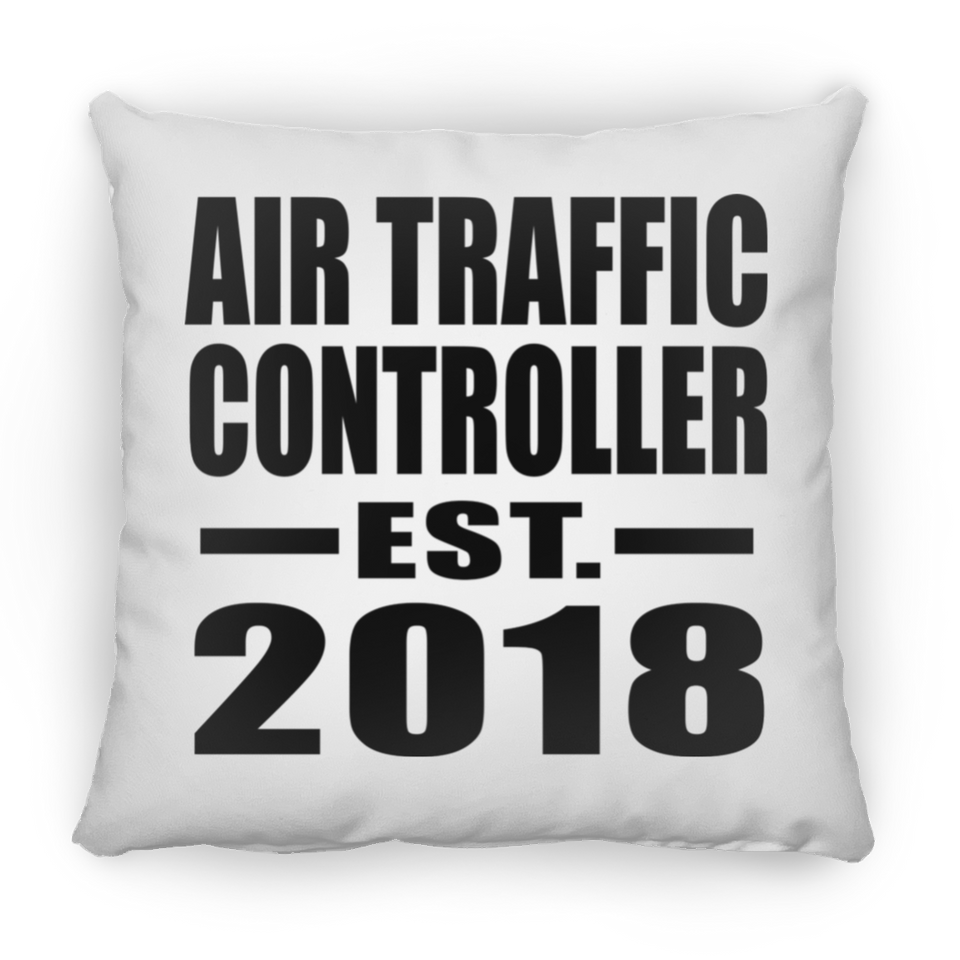 Air Traffic Controller Established EST. 2018 - Throw Pillow