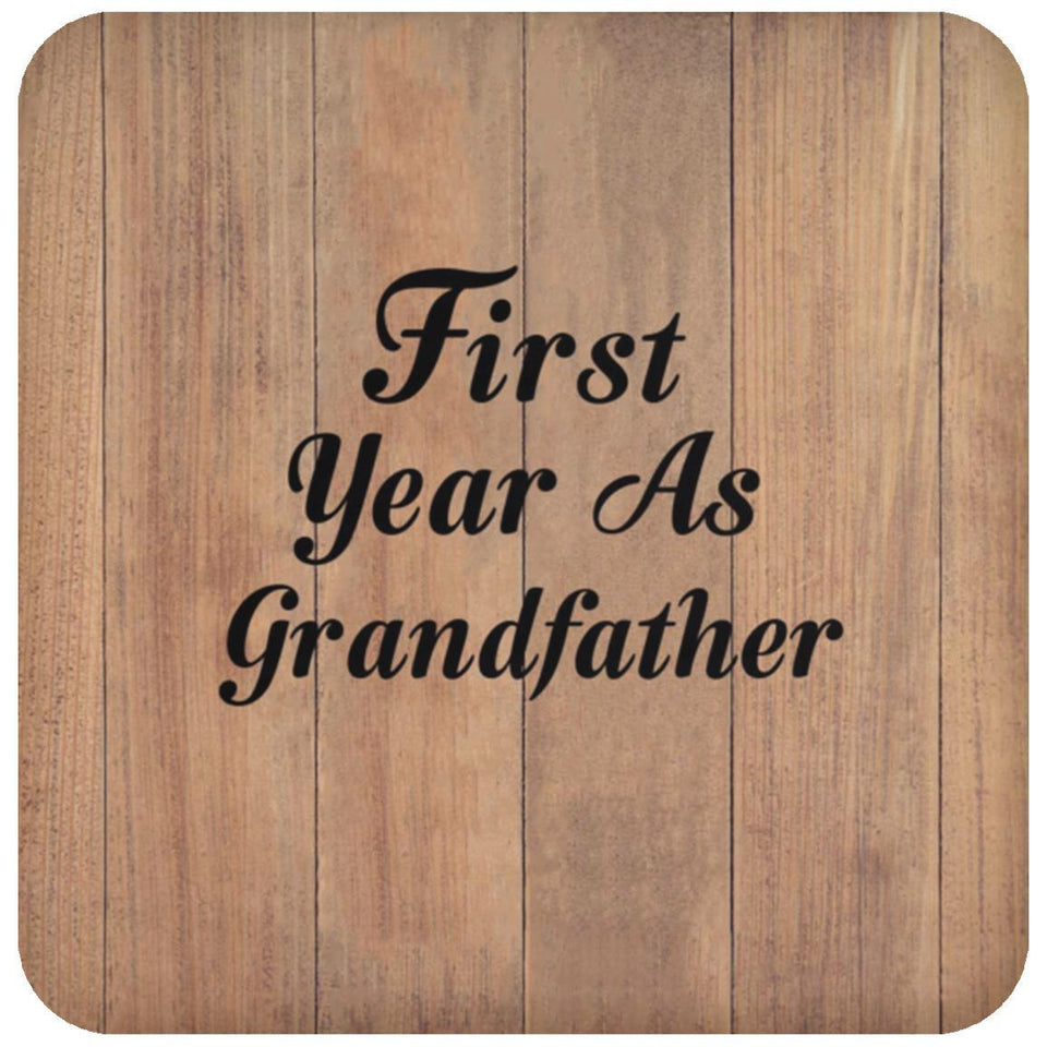 First Year As Grandfather - Drink Coaster C