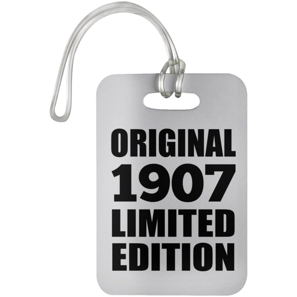 117th Birthday Original 1907 Limited Edition - Luggage Bag Tag