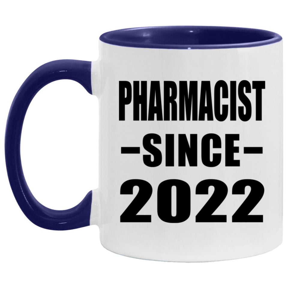 Pharmacist Since 2022 - 11oz Accent Mug Purple