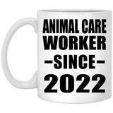 Animal Care Worker Since 2022 - 11oz Coffee Mug