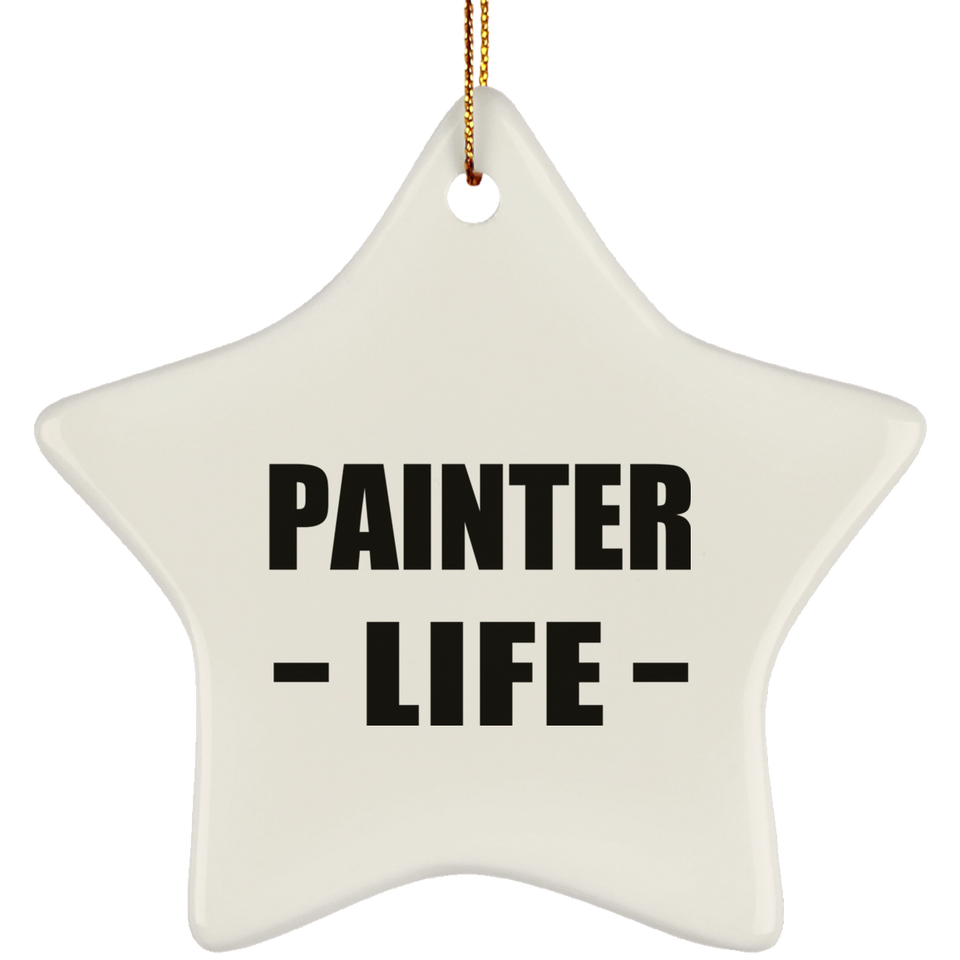 Painter Life - Star Ornament