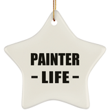 Painter Life - Star Ornament