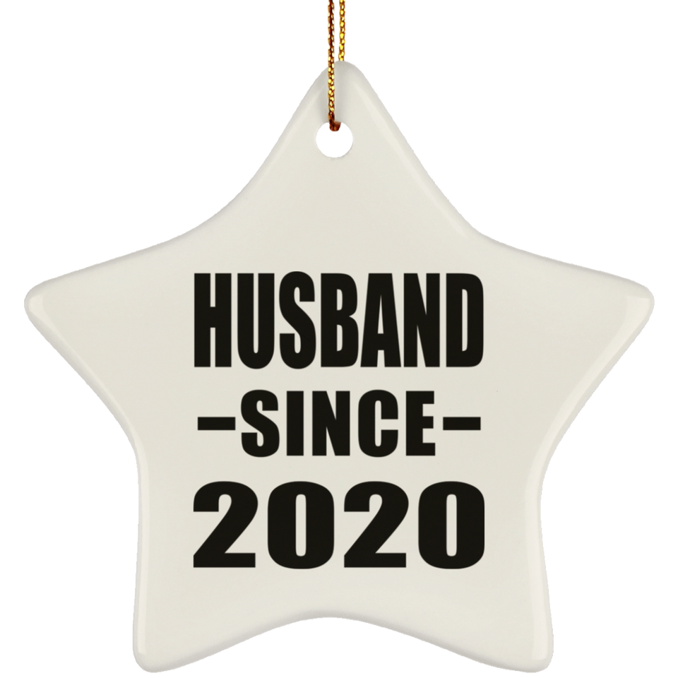 Husband Since 2020 - Star Ornament
