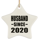 Husband Since 2020 - Star Ornament