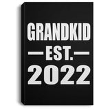 Grandkid Established EST. 2022 - Canvas Portrait