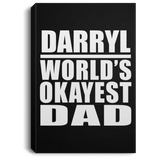 Darryl World's Okayest Dad - Canvas Portrait