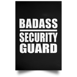 Badass Security Guard - Poster Portrait