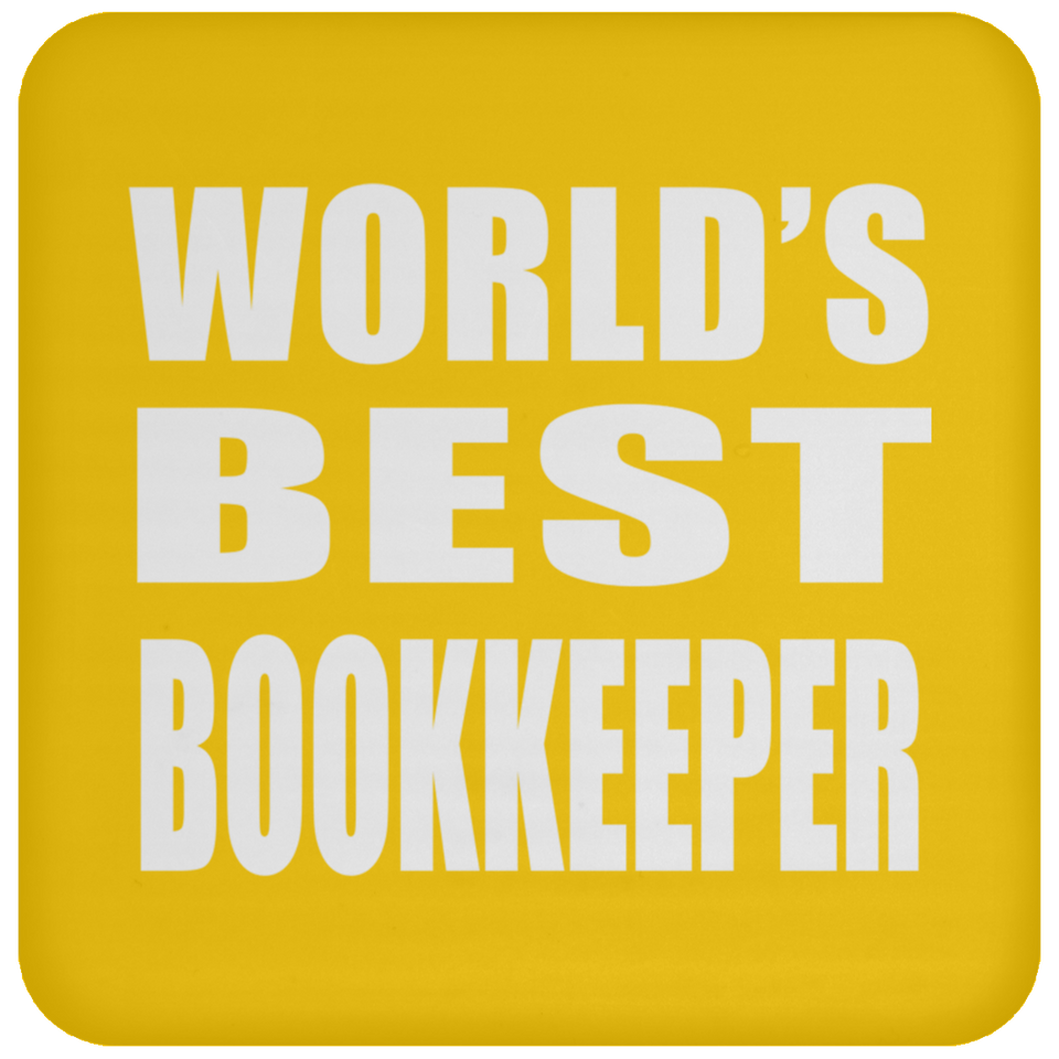 World's Best Bookkeeper - Drink Coaster