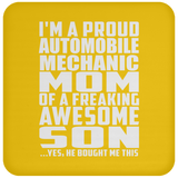 Proud Automobile Mechanic Mom Of Awesome Son - Drink Coaster