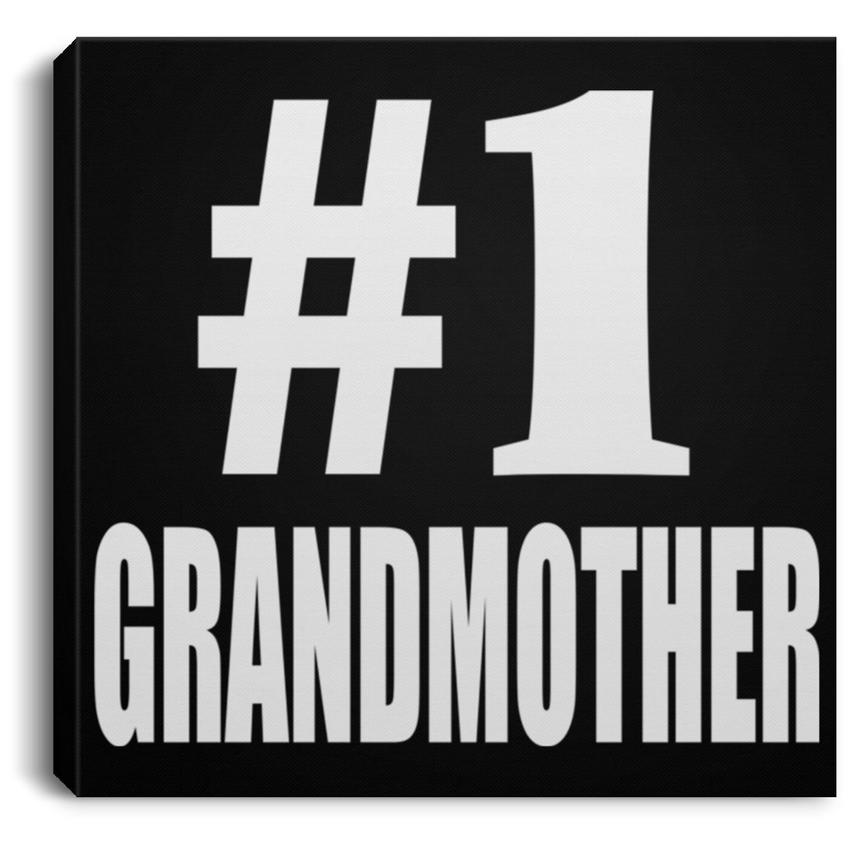 Number One #1 Grandmother - Canvas Square