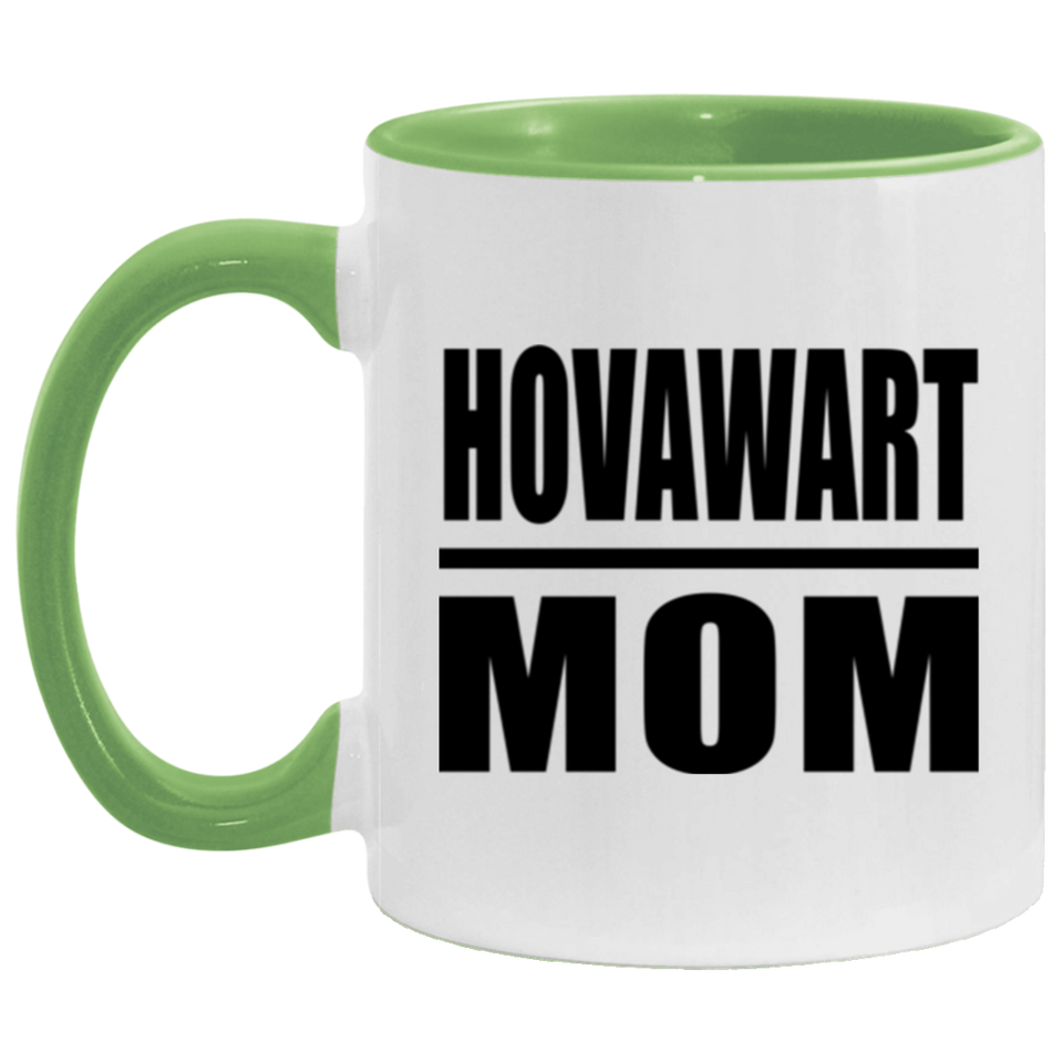 Hovawart Mom - 11oz Accent Mug Green