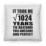 32nd Birthday Took Square Root of 1024 Years To Awesome - Throw Pillow