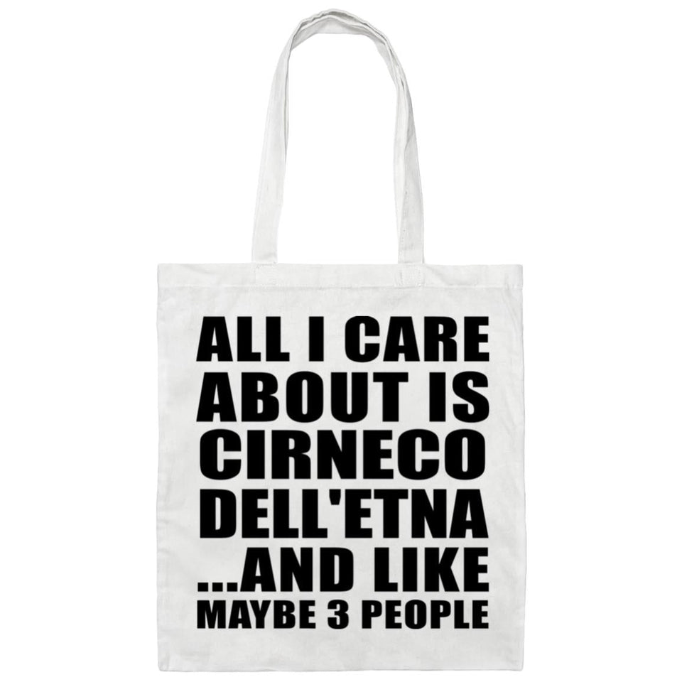 All I Care About Is Cirneco Dell'etna - Tote Bag White