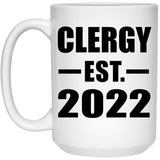 Clergy Established EST. 2022 - 15oz Coffee Mug