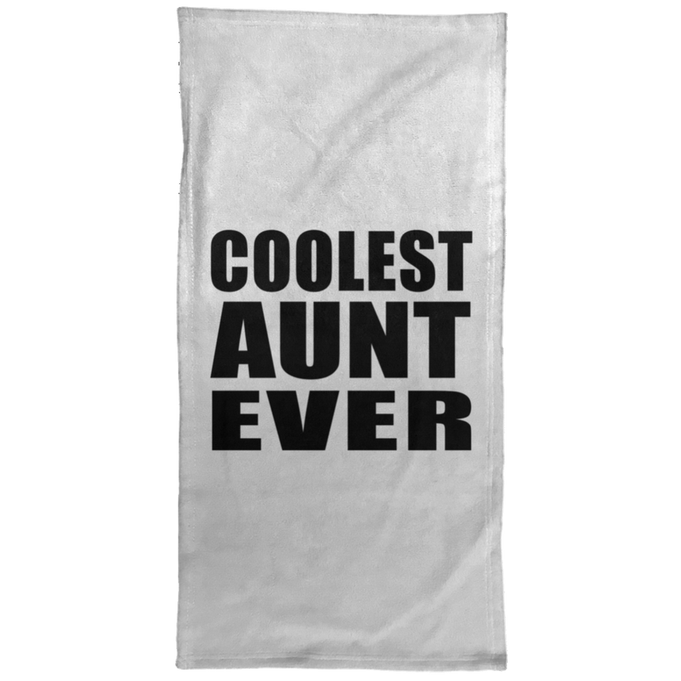 Coolest Aunt Ever - Hand Towel