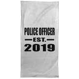 Police Officer Established EST. 2019 - Hand Towel