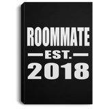 Roommate Est. 2018 - Canvas Portrait