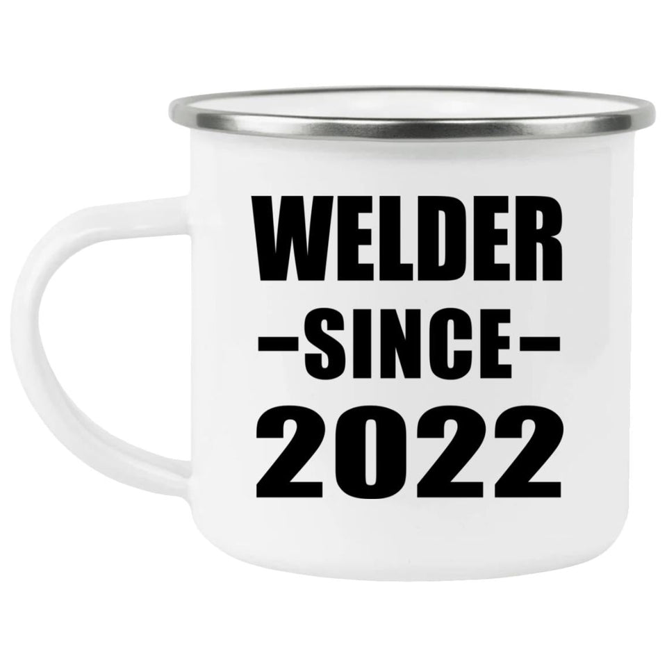Welder Since 2022 - 12oz Camping Mug