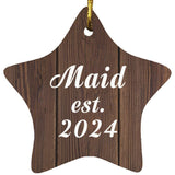 Maid Established Est. 2024 - Star Ornament D