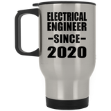 Electrical Engineer Since 2020 - Silver Travel Mug