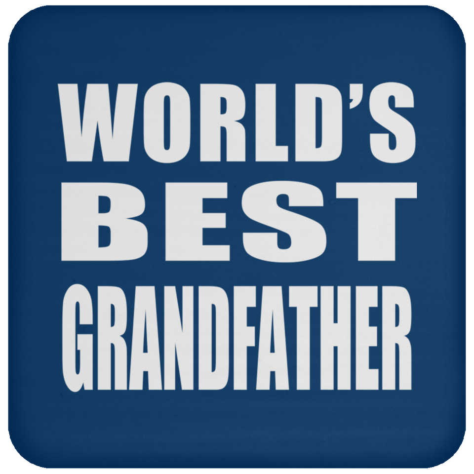 World's Best Grandfather - Drink Coaster