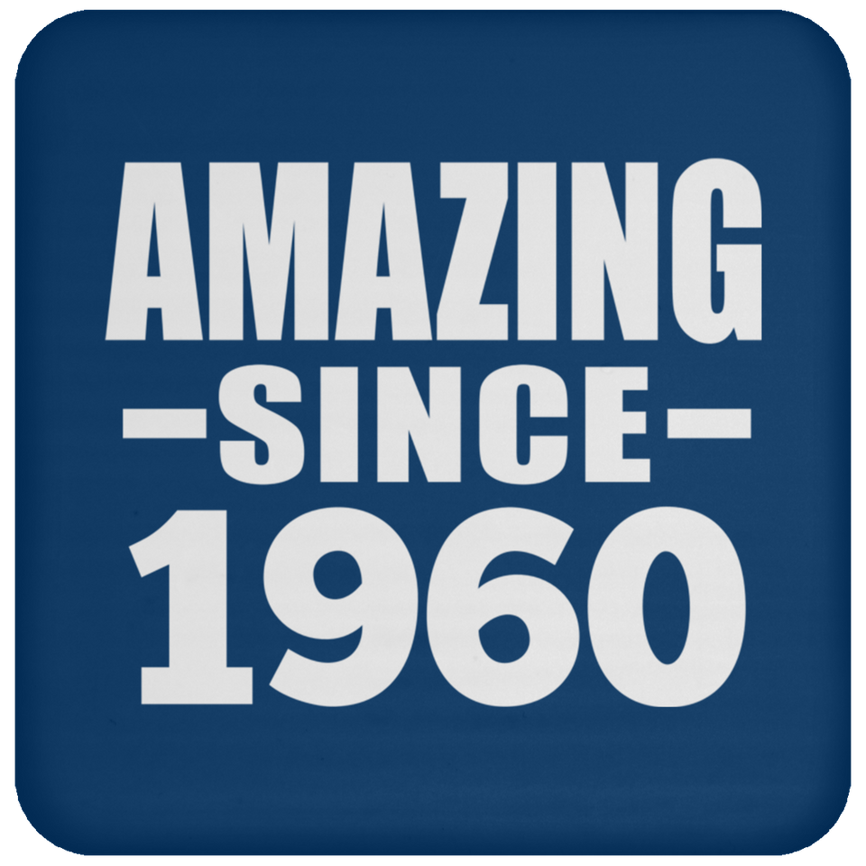 64th Birthday Amazing Since 1960 - Drink Coaster