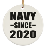 Navy Since 2020 - Circle Ornament