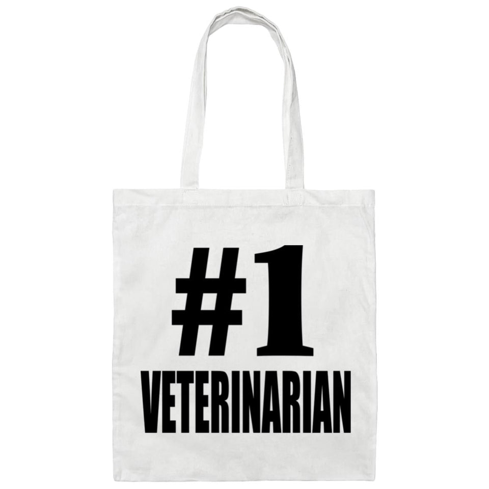 Number One #1 Veterinarian - Tote Bag White