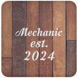 Mechanic Established Est. 2024 - Drink Coaster E